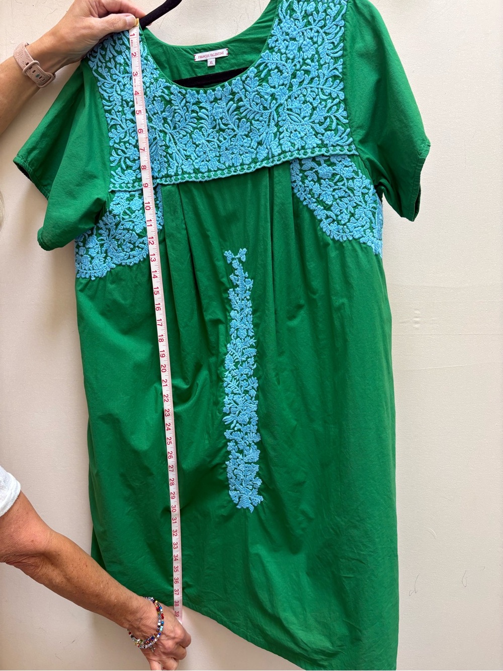 Frances Valentine Dress-size XL-small faint stains -see pic - Picture 4 of 13